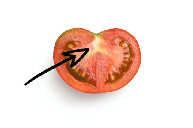 Ist der grüne Strunk der Tomate giftig? Muss man das Grüne rausschneiden?